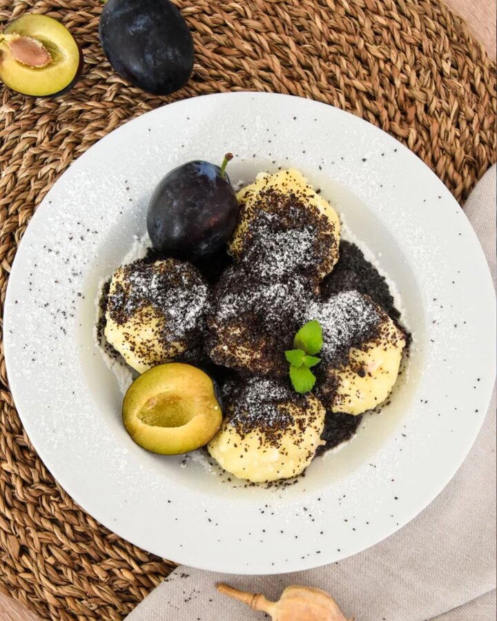 Szilvás gombóc recept