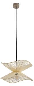Kültéri Lámpa Lindby, Valdorin, dimmable, Bézs, Terasz, Szövet / Textília, Modern