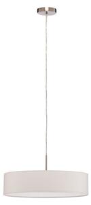 Függőlámpa Lindby, Sebatin, dimmable, Bézs, Konyha, Szövet / Textília, Modern