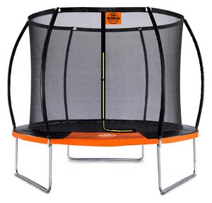 GTR PRO Sunshine Trambulin narancssárga, védőhálóval, 183 cm