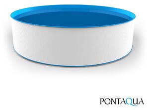 Pontaqua ADRIA merevfalú medence 350 cm kör, fehér