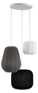 Függőlámpa Lindby, Helin, dimmable, Többszínű, Nappali, Szövet / Textília, Skandináv