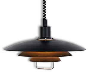 Függőlámpa Markslöjd, KIRKENES, dimmable, Fekete, Nappali, Fém, Modern