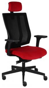 GRO-MaxPro BS HD Black vezetői forgószék fejtámlával