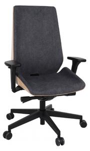 GRO-Moon Wood Black vezetői forgószék