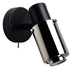 Biny Spot LED w/Kapcsoló Black/Nickel