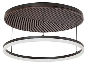 Mennyezeti Lámpa Lucande, Orven, dimmable, Fekete, Nappali, Fém, Modern