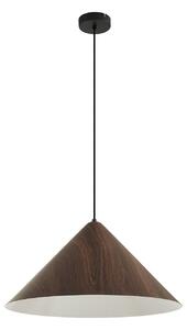 Függőlámpa Lindby, Clarine, dimmable, Fa, Étkező, Fém, Modern