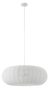 Függőlámpa Lindby, Helin, dimmable, Fehér, Nappali, Szövet / Textília, Skandináv