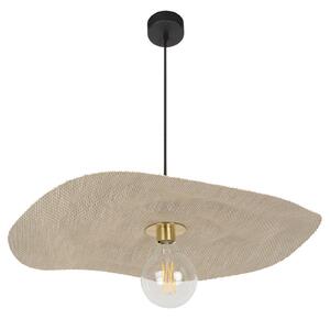 Függőlámpa MARKET SET, Rivage M, dimmable, Bézs, Nappali, Szövet / Textília, Dizájn