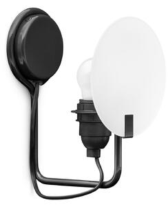 Fali Lámpa Stilnovo, Bugia, dimmable, Fekete, Nappali, Fém, Dizájn