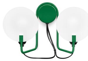 Fali Lámpa Stilnovo, Bugia, dimmable, Zöld, Nappali, Fém, Dizájn