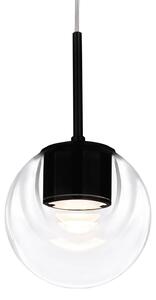 Függőlámpa kdln, Dew, dimmable, Fekete, Konyha, Üveg, Dizájn