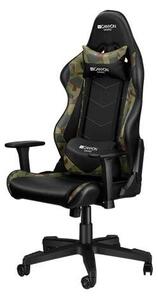 Canyon gaming szék, argama, fejpárnával, állítható magasság, max 