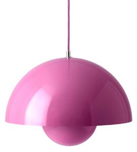 Függőlámpa &Tradition, Flowerpot VP7, dimmable, Rózsaszín / Rosé, Nappali, Fém, Dizájn