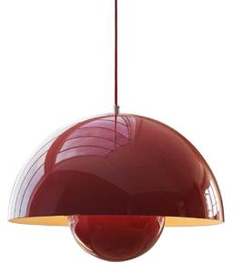 Függőlámpa &Tradition, dimmable, Piros, Nappali, Fém, Dizájn