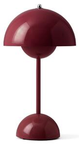 Asztali lámpa &Tradition, Flowerpot VP9, dimmable, Lila, Nappali, Műanyag, Dizájn