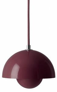 Függőlámpa &Tradition, Flowerpot VP10, dimmable, Lila, Nappali, Fém, Dizájn