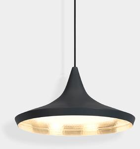 Függőlámpa Tom Dixon, Beat, dimmable, Fekete, Nappali, Sárgaréz, Dizájn