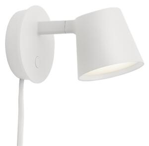 Fali Lámpa Muuto, dimmable, Fehér, Nappali, Alumínium
