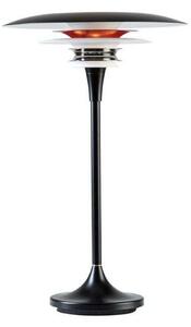 Diablo Asztali Lámpa Ø30 Matt Matt Black/Glossy Red- Belid