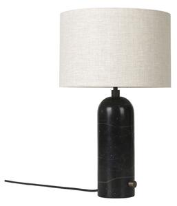 Asztali lámpa GUBI, dimmable, Fekete, Nappali, Márvány