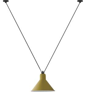 Függőlámpa Lampe Gras, Sárga, Nappali, Fém