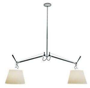 Tolomeo Basculante függő világítás Ø 24 cm bézs
