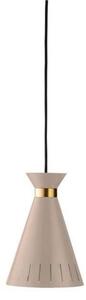 Függőlámpa Warm Nordic, Cone, dimmable, Bézs, Konyha, Fém, Vintage
