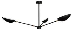 Mennyezeti Lámpa Watt & Veke, dimmable, Fekete, Nappali, Fém, Modern