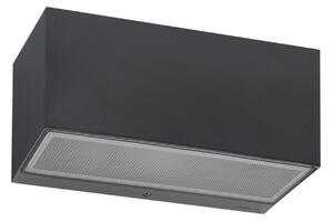 Asker Big LED Kültéri Fali Lámpa 13,7W Grafit