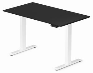 Elektromosan állítható magasságú íróasztal 120x67cm fekete / fehér | LVN System Control Flex+