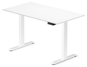 Elektromosan állítható magasságú íróasztal 120x80cm fehér | LVN System Control Flex+
