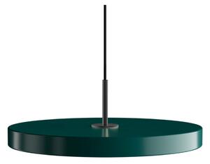 Asteria Plus függő világítás, Ø 43 cm, zöld/fekete
