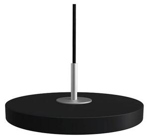 Asteria Függőlámpa Micro Black/Steel Top - UMAGE