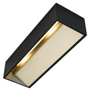 Fali Lámpa SLV, Logs In, dimmable, Fekete, Folyosó, Fém, Modern