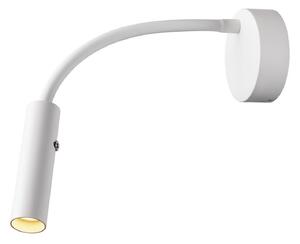 Fali Lámpa SLV, Karpo Goose, dimmable, Fehér, Hálószoba, Fém, Modern