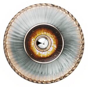 New Wave Optic Fali Lámpa XL Smoke/Silver DESIGN BY US
