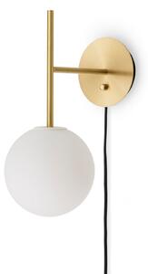 Fali Lámpa Audo Copenhagen, TR Bulb Suspended, dimmable, Arany / Sárgaréz, Nappali, Sárgaréz
