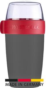 Westmark kétrészes ételtartó edény, 700 ml, antracit