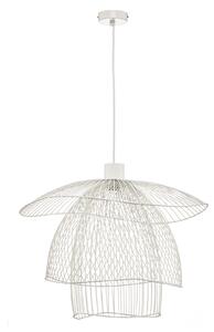 Függőlámpa Forestier, Papillon S, dimmable, Fehér, Nappali, Fém, Dizájn