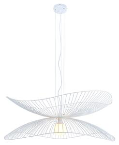 Függőlámpa Forestier, Libellule L, dimmable, Fehér, Nappali, Fém, Dizájn