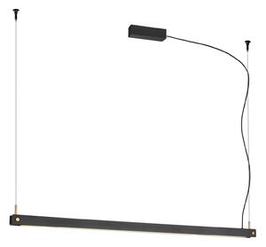 Függőlámpa SLV, Noya PD, dimmable, Fekete, Nappali, Fém, Modern