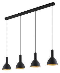 Függőlámpa Arcchio, Cosmina, dimmable, Fekete, Konyha, Fém, Modern