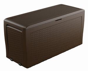 Kerti box Keter Samoa Rattan Box 270L barna