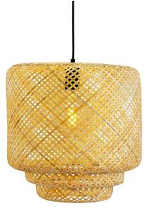 Függőlámpa Dyberg Larsen, Boom, dimmable, Fa, Nappali, Bambusz, Skandináv