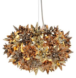 Függőlámpa Kartell, Bloom S2, Arany / Sárgaréz, Nappali, Műanyag, Dizájn