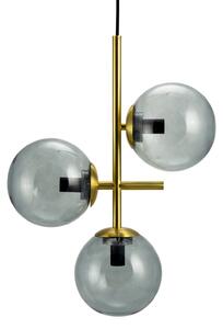 Függőlámpa Dyberg Larsen, Como, dimmable, Arany / Sárgaréz, Konyha, Üveg