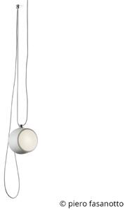 Függőlámpa FLOS, AIM Small, dimmable, Fehér, Nappali, Fém, Dizájn