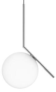 Függőlámpa FLOS, IC S2, dimmable, Fémes, Nappali, Üveg, Dizájn